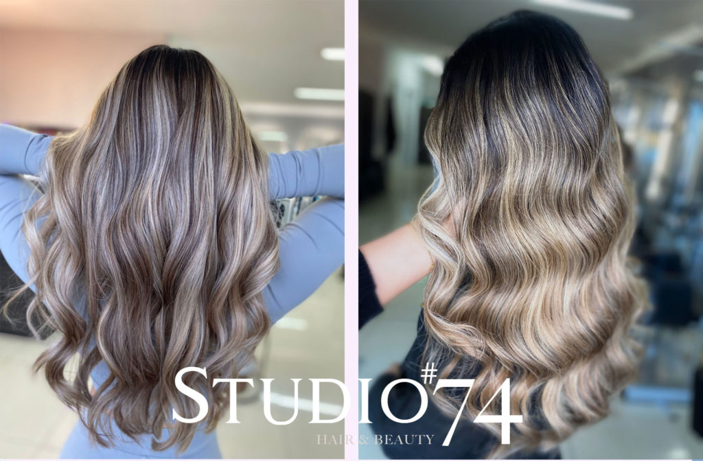 balayage at studio74 in peterborough