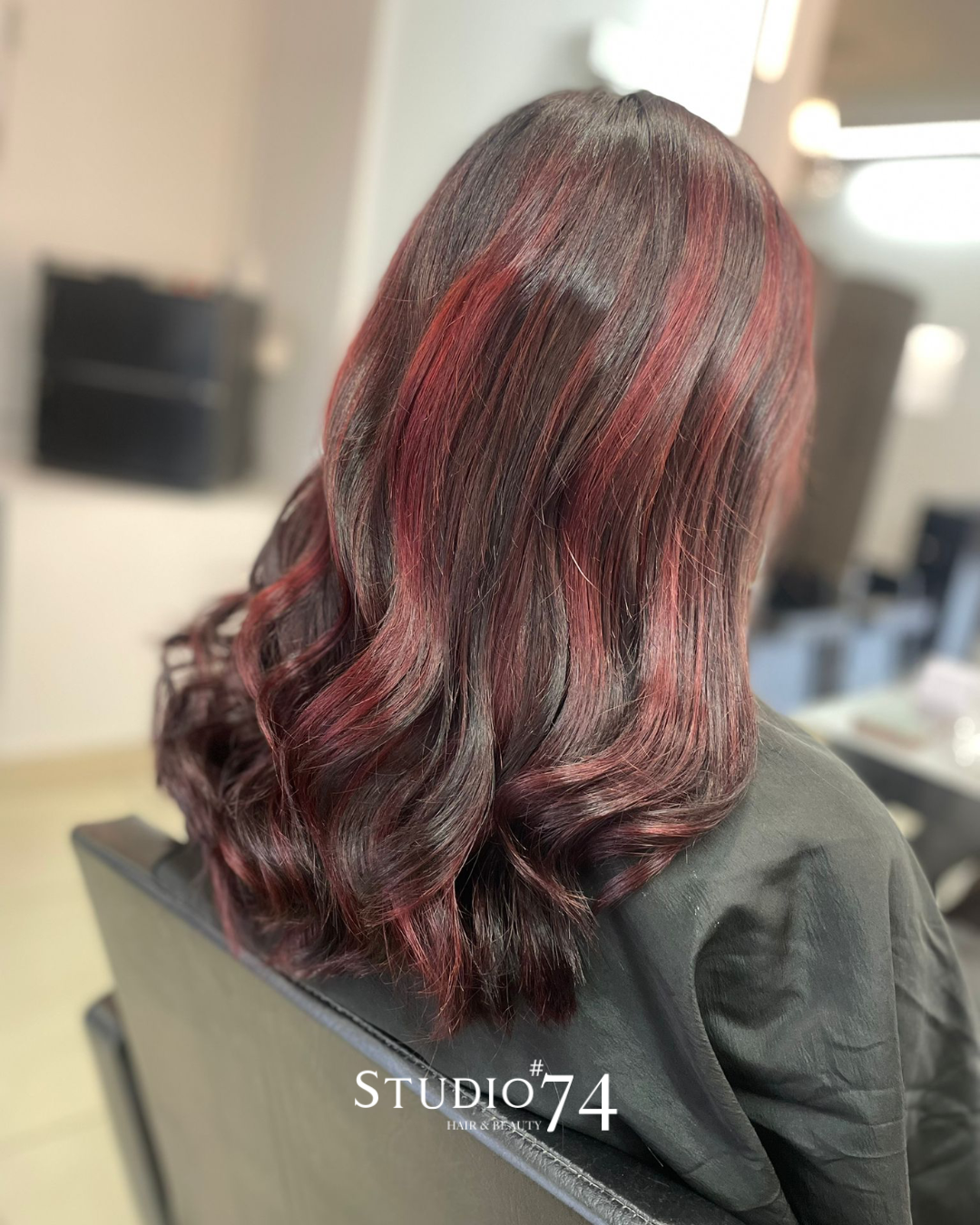 hair colour at Studio 74 in Peterborough