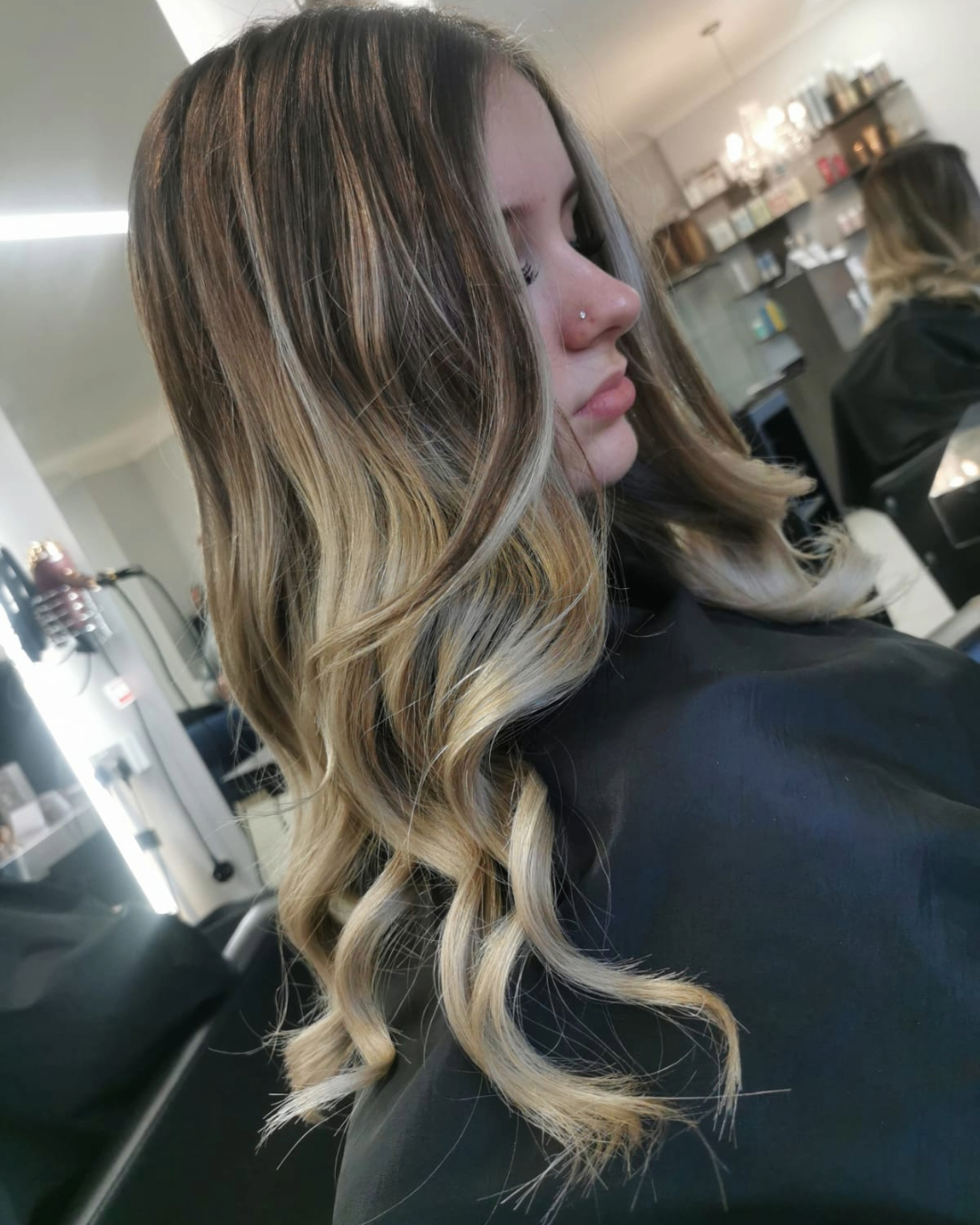 after blonde reverse balayage (1)