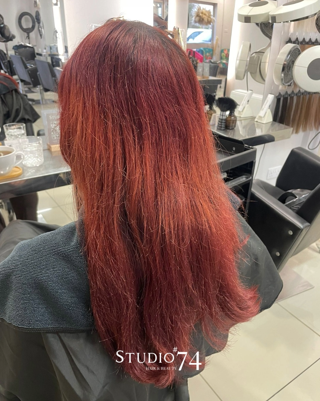 before red hair colour balayage before red hair colour balayage