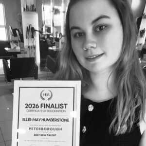 Ellis May Named FINALIST for Best New Talent at the Hair and Beauty Awards UK 2026 (2)