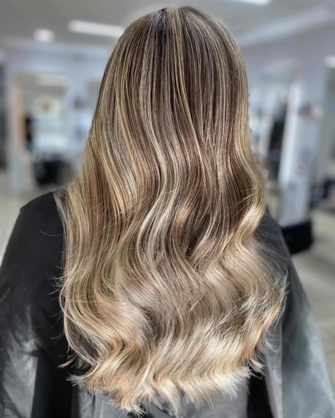 full head of lowlights in blonde hair peterborough