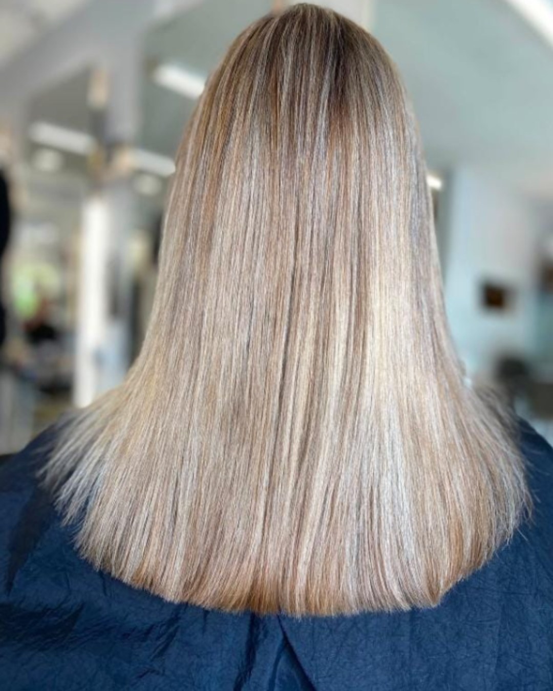 After: T-section baby highlights, WellaPlex and toner by Svetlana at Studio 74 Peterborough After: T-section baby highlights, WellaPlex and toner by Svetlana at Studio 74 Peterborough