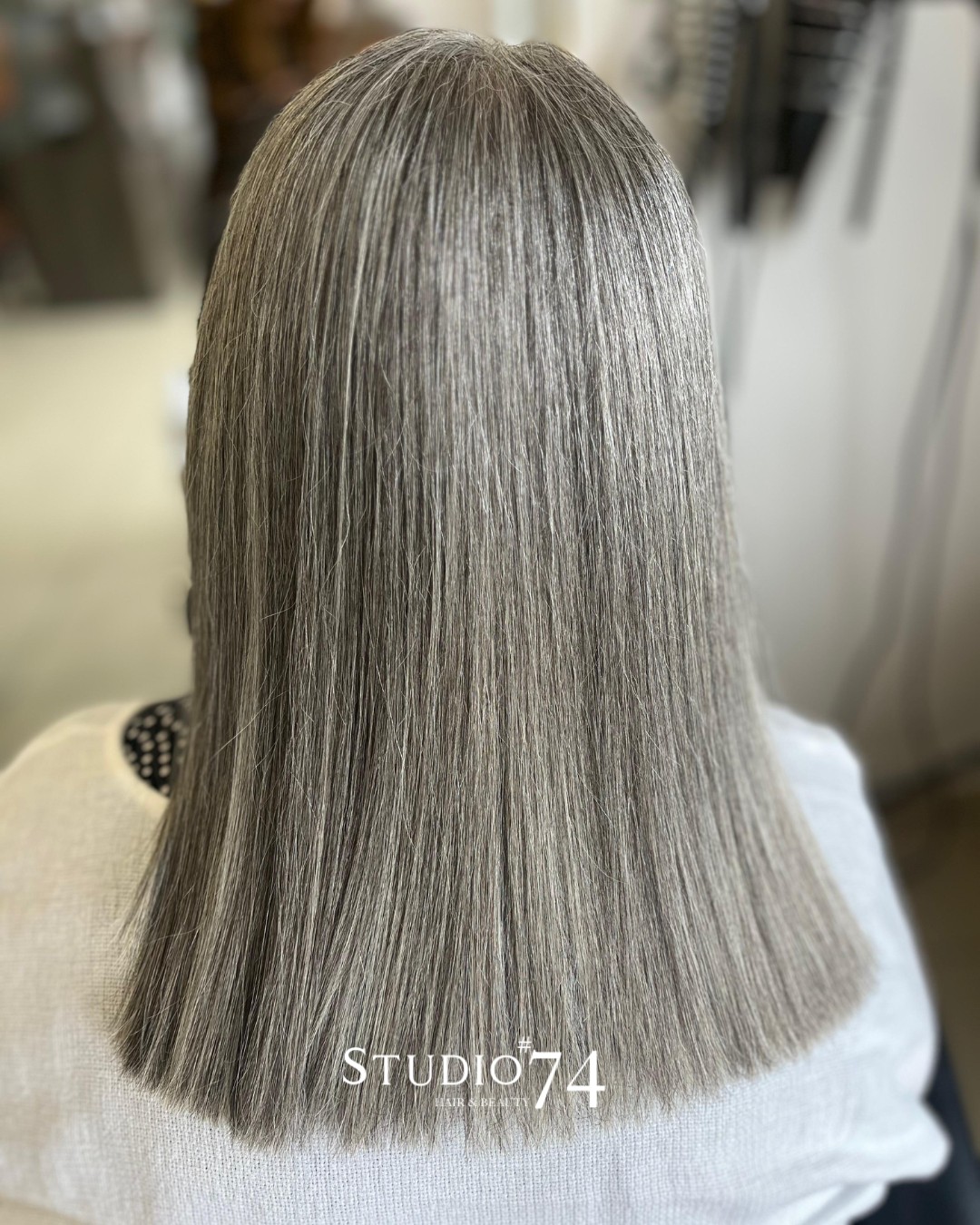 transitional grey hair colour at Studio 74 in Peterborough transitional grey hair colour at Studio 74 in Peterborough